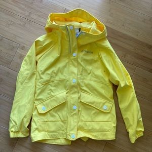 Kids Columbia rain jacket. Rare and discounted